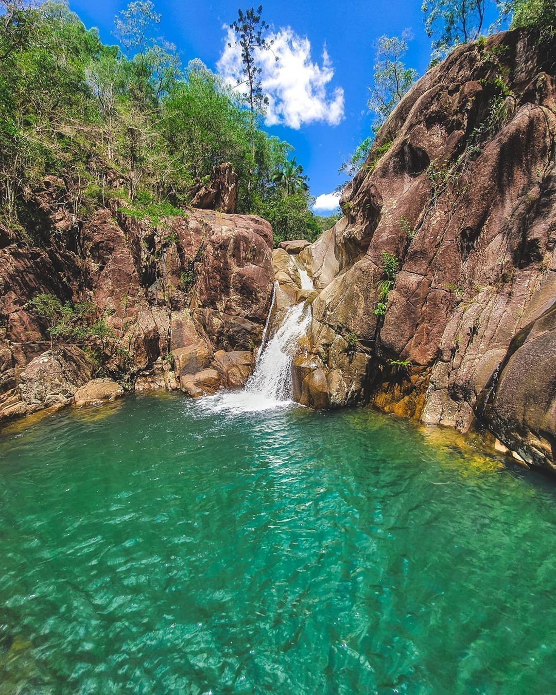 North Queensland, Little Crystal Creek, Devil's Leap