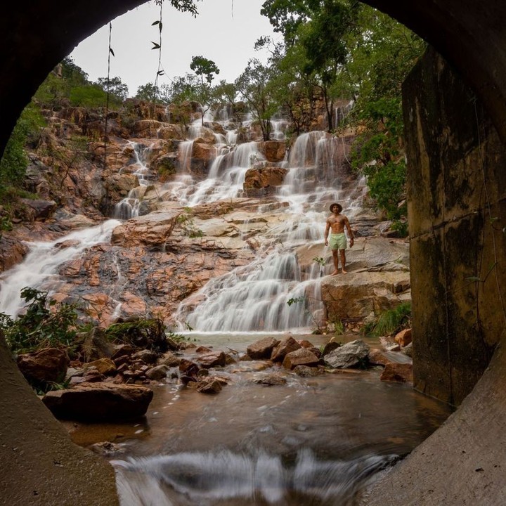 The beautiful Bridal Falls, Harvey’s Range 😍👌