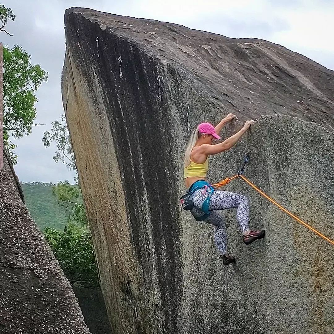 Who else is a keen rock climber?